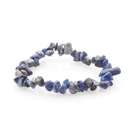 lithoangel - L'instant avec les anges - Bracelet Lapis-Lazuli chips pierres naturelles