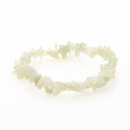 lithoangel - L'instant avec les anges - Bracelet new-jade chips pierres naturelles