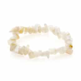 Lithoangel.com, Boutique lithotéhrapie en ligne - L'instant avec les anges - Bracelet pierre de lune chips pierres naturelles