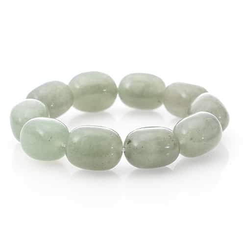 Lithoangel.com, Boutique lithotéhrapie en ligne - L'instant avec les anges - Bracelet roulé jade verte