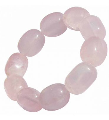 bracelet-pierres-roulees-quartz-rose
